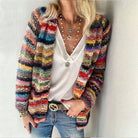 Lavinque Cardigan Rouge / S Cardigan Bohème | Maille Colorée | Confort et Style