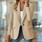 Lavinque Coats & Jacket Beige / S Blazer Élégant | Coupe Cintrée | Chic et Polyvalent