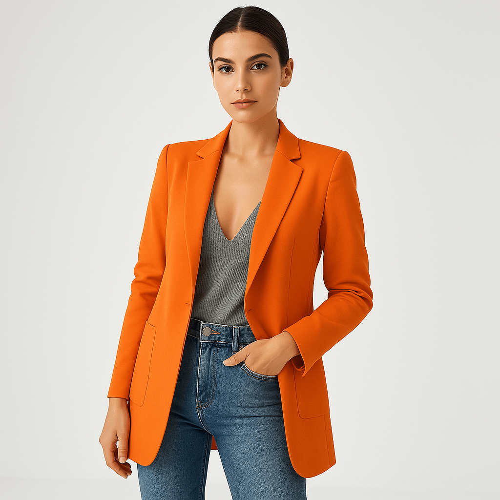 Lavinque Coats & Jacket Blazer Noir Classique | Élégant et Polyvalent | Coupe Droite