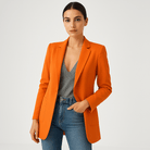 Lavinque Coats & Jacket Blazer Noir Classique | Élégant et Polyvalent | Coupe Droite