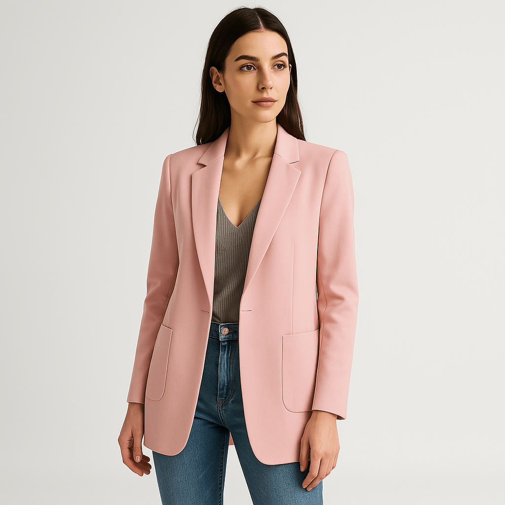 Lavinque Coats & Jacket Blazer Noir Classique | Élégant et Polyvalent | Coupe Droite