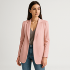 Lavinque Coats & Jacket Blazer Noir Classique | Élégant et Polyvalent | Coupe Droite
