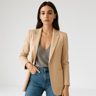 Lavinque Coats & Jacket Blazer Noir Classique | Élégant et Polyvalent | Coupe Droite
