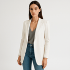 Lavinque Coats & Jacket Blazer Noir Classique | Élégant et Polyvalent | Coupe Droite