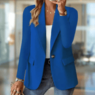 Lavinque Coats & Jacket Bleu / S Blazer Élégant | Coupe Cintrée | Chic et Polyvalent