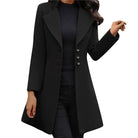 Lavinque Coats & Jacket Noir / S Manteau Long Élégant | Chic Automne-Hiver | Coupe Ajustée