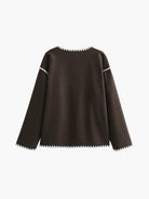 Lavinque Coats & Jacket Veste Légère | Écru & Noir | Chic & Structurée