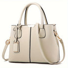 Lavinque Coats & Jackets Beige Sac à Main Structuré | Gris Clair | Élégant & Polyvalent