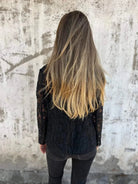 Lavinque Coats & Jackets Blazer en dentelle transparente | Noir | Élégance et féminité raffinée