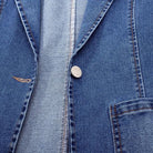 Lavinque Coats & Jackets Blazer en Jean | Décontracté | Tendance et Polyvalent