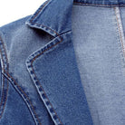 Lavinque Coats & Jackets Blazer en Jean | Décontracté | Tendance et Polyvalent