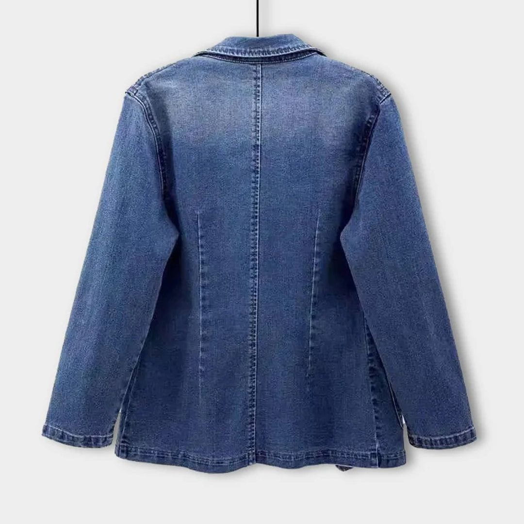 Lavinque Coats & Jackets Blazer en Jean | Décontracté | Tendance et Polyvalent