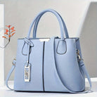 Lavinque Coats & Jackets Bleu ciel Sac à Main Structuré | Gris Clair | Élégant & Polyvalent