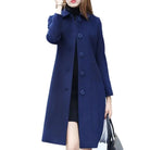 Lavinque Coats & Jackets Bleu Royal / S Manteau Femme Élégant | Laine Mélangée | Chic et Intemporel
