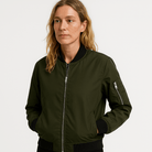 Lavinque Coats & Jackets Blouson Bomber Beige | Coupe Courte | Look Urbain Décontracté