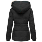 Lavinque Coats & Jackets Doudoune Cintrée avec Capuche Fourrée | Noir | Chaude, Élégante et Fonctionnelle
