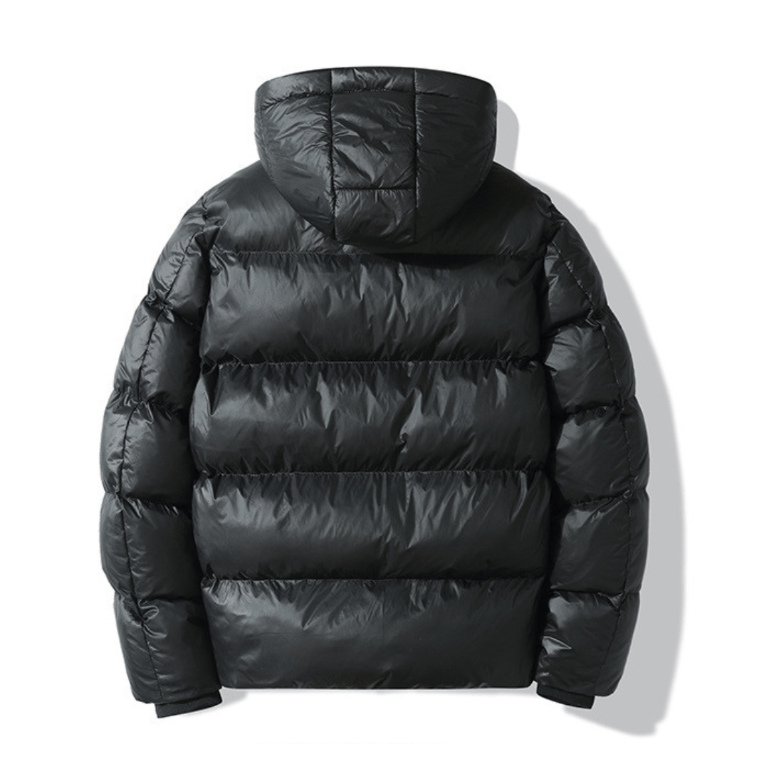 Lavinque Coats & Jackets Doudoune Matelassée à Capuche | Noire | Ultra Chaude et Résistante
