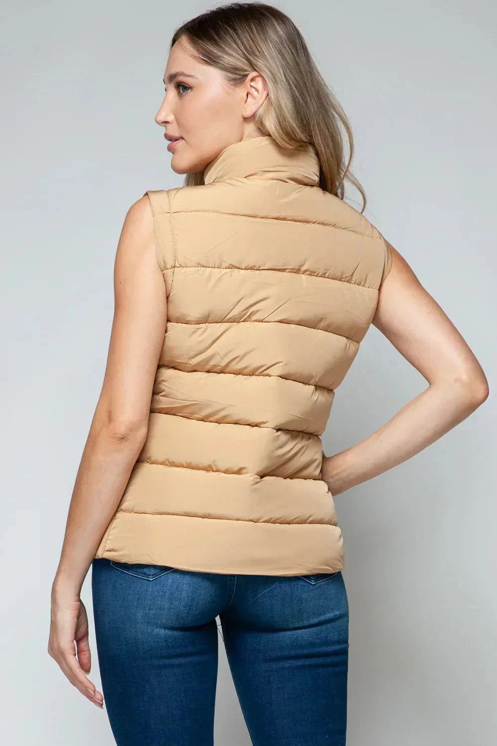 Lavinque Coats & Jackets Gilet Matelassé Sans Manches | Camel | Léger & Tendance