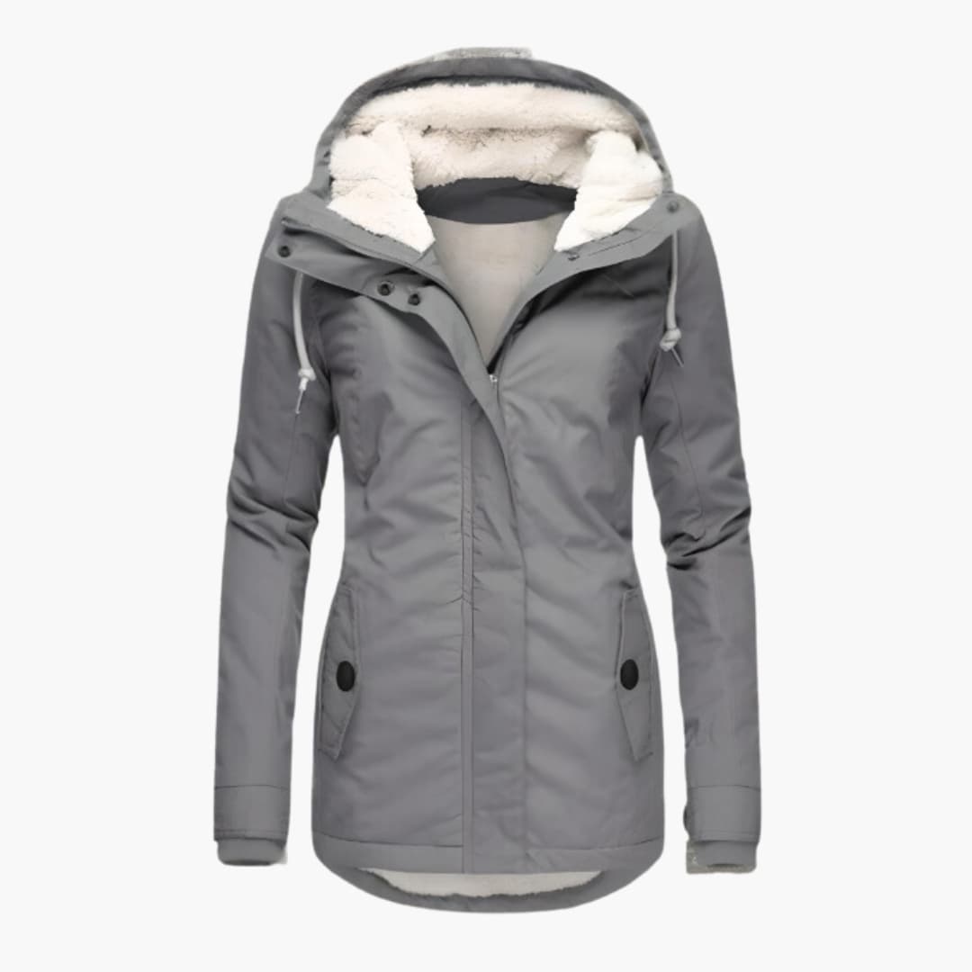 Lavinque Coats & Jackets Gris / S Veste d'hiver doublée | Gris | Chaleur et protection contre le froid