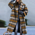 Lavinque Coats & Jackets Jaune Gris / S Manteau Oversize en Laine | Gris Chiné | Moderne et Enveloppant