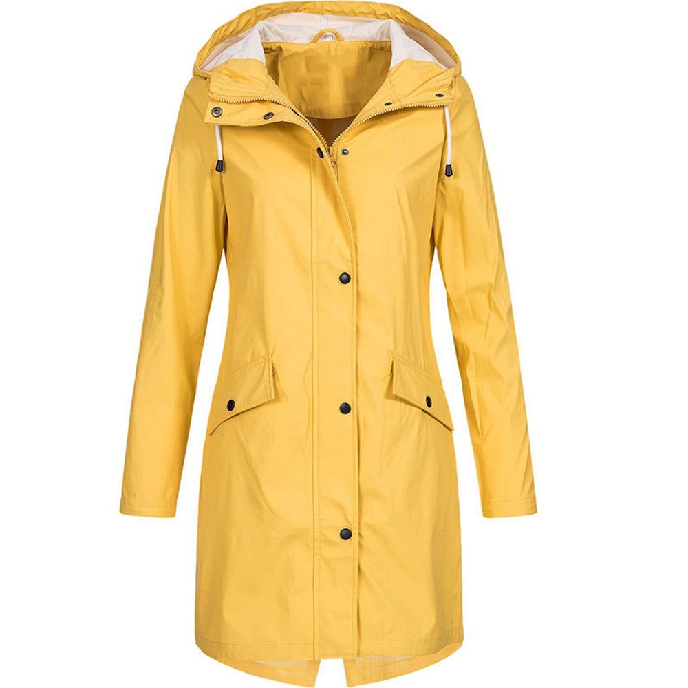 Lavinque Coats & Jackets Jaune / S Parka Imperméable | Noire | Déperlante & Élégante