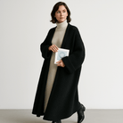 Lavinque Coats & Jackets Manteau Long Beige | Léger et Ouvert | Élégance Décontractée