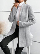 Lavinque Coats & Jackets Manteau Long | Élégance Structurée | Intemporel et Chic