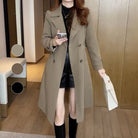 Lavinque Coats & Jackets Manteau Long Élégant | Laine Mélangée | Chic et Intemporel