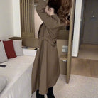 Lavinque Coats & Jackets Manteau Long Élégant | Laine Mélangée | Chic et Intemporel