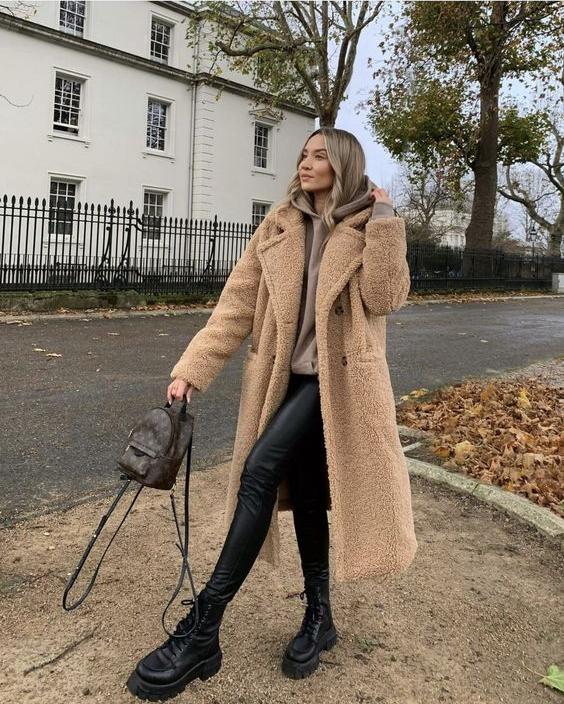 Lavinque Coats &Jackets Manteau Long en Laine | Élégance | Chaleur et Tendance