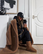 Lavinque Coats &Jackets Manteau Long en Laine | Élégance | Chaleur et Tendance