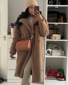 Lavinque Coats &Jackets Manteau Long en Laine | Élégance | Chaleur et Tendance