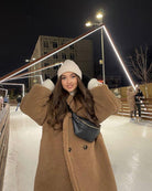 Lavinque Coats &Jackets Manteau Long en Laine | Élégance | Chaleur et Tendance