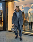 Lavinque Coats &Jackets Manteau Long en Laine | Élégance | Chaleur et Tendance