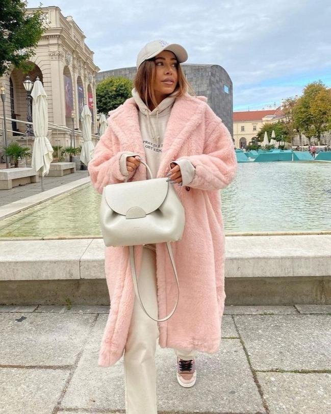 Lavinque Coats &Jackets Manteau Long en Laine | Élégance | Chaleur et Tendance