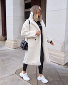 Lavinque Coats &Jackets Manteau Long en Laine | Élégance | Chaleur et Tendance