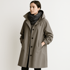 Lavinque Coats & Jackets Manteau Noir | Capuche Intégrée | Urbain et Décontracté