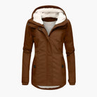 Lavinque Coats & Jackets Marron / S Veste d'hiver doublée | Gris | Chaleur et protection contre le froid
