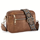 Lavinque Coats & Jackets Marron Sac Bandoulière | Blanc & Marron | Bohème & Pratique