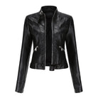 Lavinque Coats & Jackets Noir / S Blouson en similicuir | Noir | Rock et intemporel