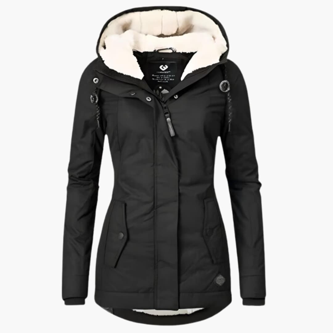 Lavinque Coats & Jackets Noir / S Veste d'hiver doublée | Gris | Chaleur et protection contre le froid