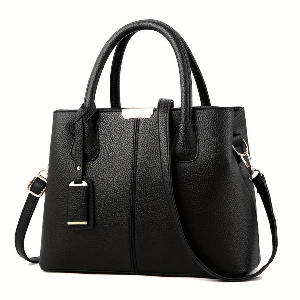 Lavinque Coats & Jackets Noir Sac à Main Structuré | Gris Clair | Élégant & Polyvalent