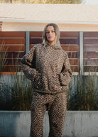 Lavinque Coats & Jackets Poncho à Capuche Léopard | Oversize & Douillet | Pièce Statement