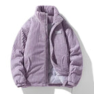 Lavinque Coats & Jackets Pourpre / S Doudoune Velours | Lilas | Douce & Tendance