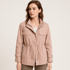 Lavinque Coats & Jackets Rose / S Veste Coupe-Vent Légère | Taille Ajustable | Parfaite pour la Mi-saison