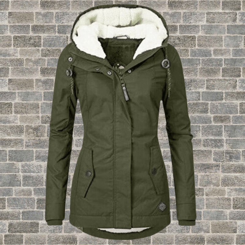 Lavinque Coats & Jackets Vert Olive / S Veste Hivernale | Chaude et Élégante | Protection Maximale