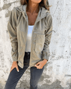 Lavinque Coats & Jackets Vert / S Veste Légère à Capuche | Style Décontracté | Polyvalente et Confortable