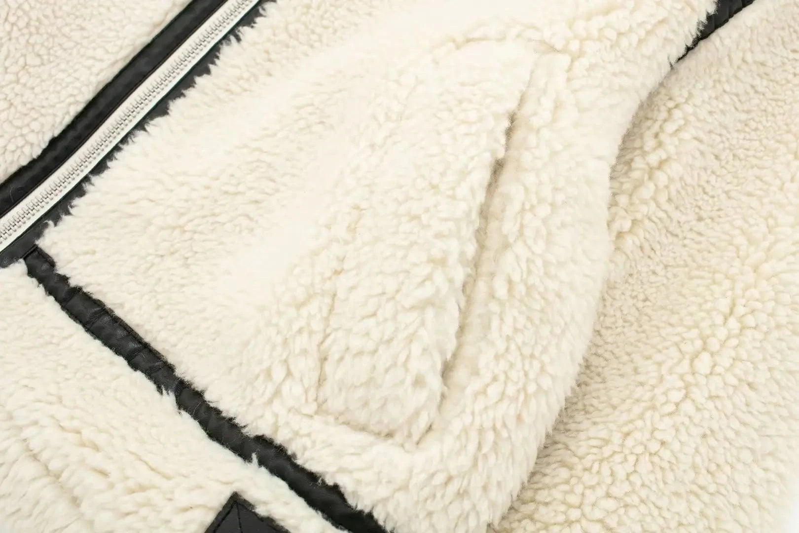 Lavinque Coats & Jackets Veste Aviateur | Effet Mouton | Chaleur et Style Rétro