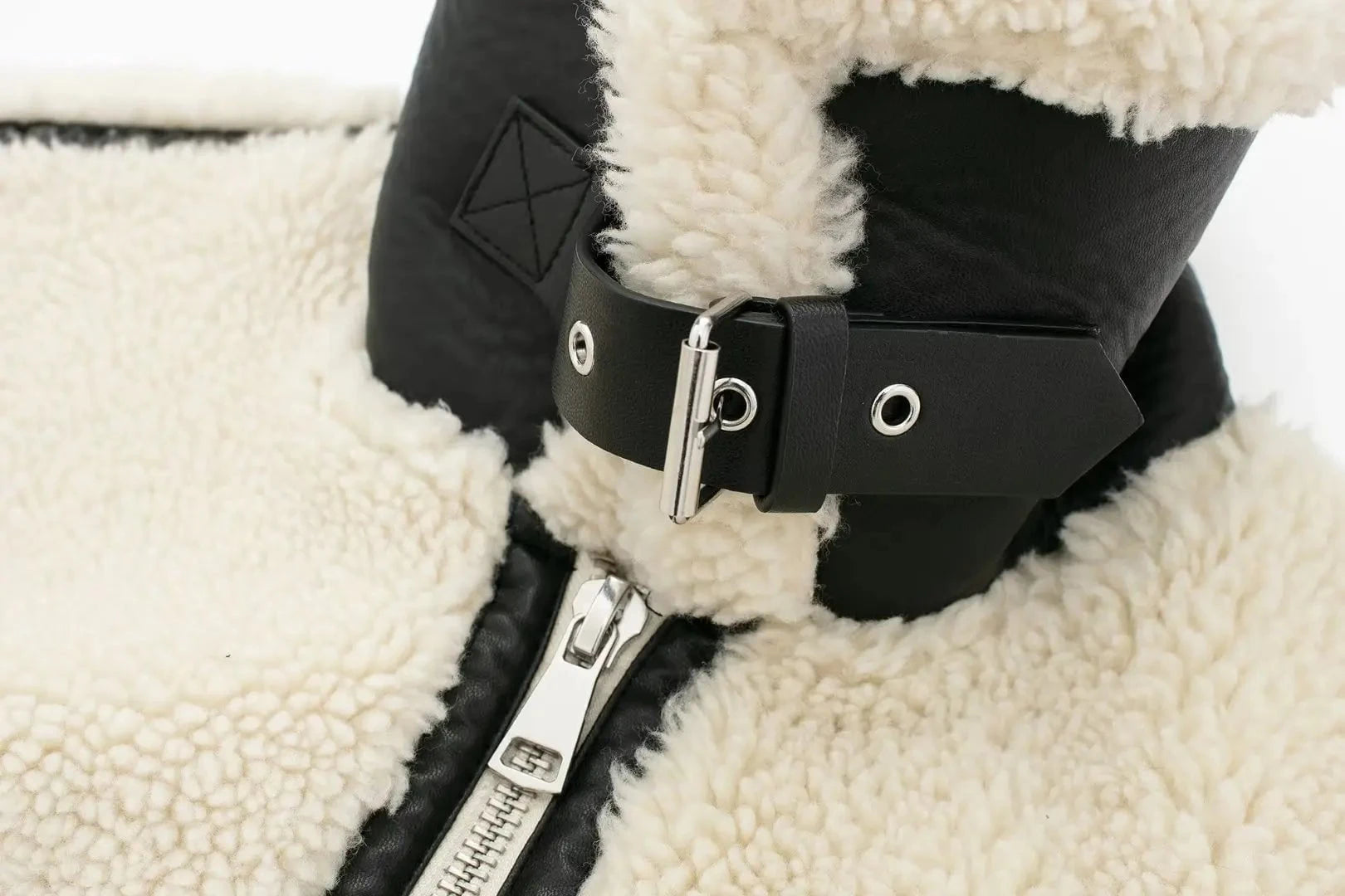 Lavinque Coats & Jackets Veste Aviateur | Effet Mouton | Chaleur et Style Rétro