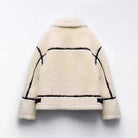 Lavinque Coats & Jackets Veste Aviateur | Effet Mouton | Chaleur et Style Rétro